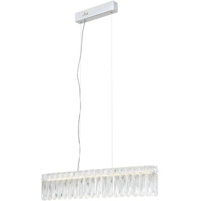 Italux PND-34364-1-CH-CL LED závesné stropné svietidlo Nosta 16W LED 1507lm 3000K Italux PND-34364-1-CH-CL LED závesné stropné svietidlo Nosta 16W LED 1507lm 3000K