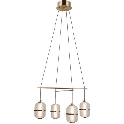 Italux PND-34375-4-HBR LED závesné stropné svietidlo Alani 24W LED 1931lm 3000K Italux PND-34375-4-HBR LED závesné stropné svietidlo Alani 24W LED 1931lm 3000K