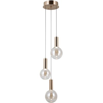 Italux PND-34378-3S-HBR LED závesné stropné svietidlo Strela 15W LED 1188lm 3000K Italux PND-34378-3S-HBR LED závesné stropné svietidlo Strela 15W LED 1188lm 3000K
