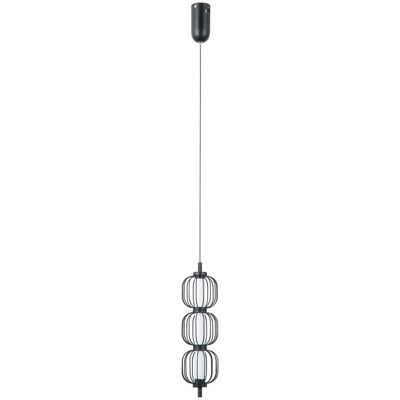 Italux PND-34405-3V-BK LED závesné stropné svietidlo Pedro 12W LED 764lm 3000K Italux PND-34405-3V-BK LED závesné stropné svietidlo Pedro 12W LED 764lm 3000K