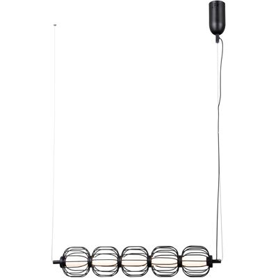 Italux PND-34405-5-BK LED závesné stropné svietidlo Pedro 20W LED 793lm 3000K Italux PND-34405-5-BK LED závesné stropné svietidlo Pedro 20W LED 793lm 3000K