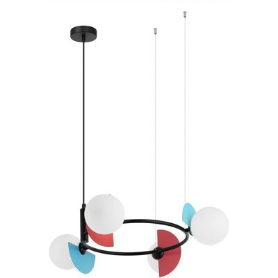 Italux PND-37482-4R-MLTI závesné stropné svietidlo Nauti G9 Italux PND-37482-4R-MLTI závesné stropné svietidlo Nauti G9