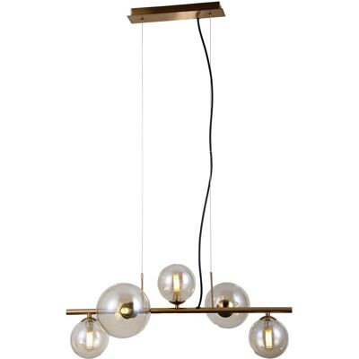 Italux PND-406007-5-HBR závesné stropné svietidlo Canello 5x5W G9 Italux PND-406007-5-HBR závesné stropné svietidlo Canello 5x5W G9