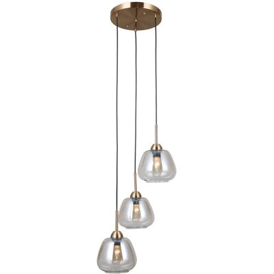 Italux PND-40824-3-GD závesné stropné svietidlo Felis E27 Italux PND-40824-3-GD závesné stropné svietidlo Felis E27