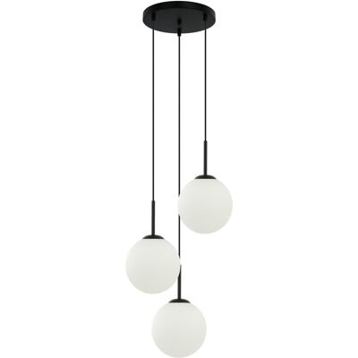 Italux PND-5578-3S-BK závesné stropné svietidlo Deore 3x40W E27 Italux PND-5578-3S-BK závesné stropné svietidlo Deore 3x40W E27