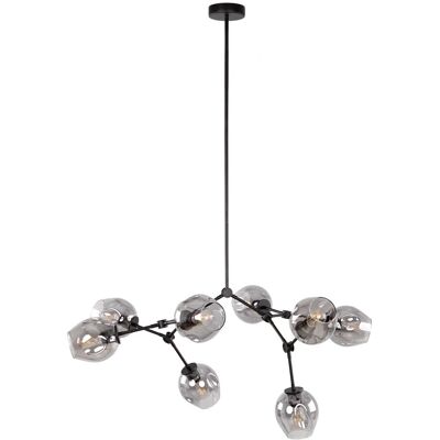 Italux PND-75075-8-BK-SG závesné stropné svietidlo Ferral E27 Italux PND-75075-8-BK-SG závesné stropné svietidlo Ferral E27