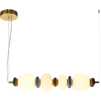 Italux PND-94981-4C-GD LED závesné stropné svietidlo Evans 22W integrovaný LED zdroj 3000K zlatá opálová Italux PND-94981-4C-GD LED závesné stropné svietidlo Evans 22W integrovaný LED zdroj 3000K zlatá opálová