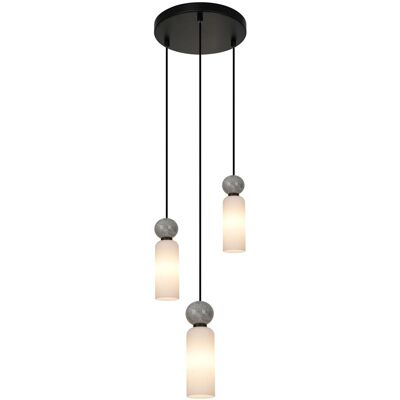 Italux PND-95331-3-BK závesné stropné svietidlo Santos G9 Italux PND-95331-3-BK závesné stropné svietidlo Santos G9