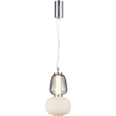 Italux PND-98374-18W-CH LED závesné stropné svietidlo Eris 18W LED 2235lm 3000K Italux PND-98374-18W-CH LED závesné stropné svietidlo Eris 18W LED 2235lm 3000K