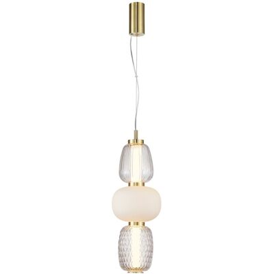 Italux PND-98374-28W-GD LED závesné stropné svietidlo Eris 28W LED 3748lm 3000K Italux PND-98374-28W-GD LED závesné stropné svietidlo Eris 28W LED 3748lm 3000K