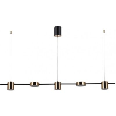 Italux PND-16374-5-BK-3K LED Remdal LED 2300lm Italux PND-16374-5-BK-3K LED Remdal LED 2300lm