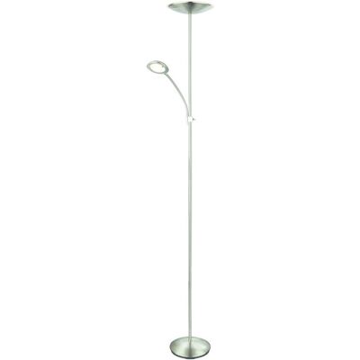 Rabalux 7006 LED stojaca lampa s čítacou lampičkou Vlasta 18W a 5W 3000K - chróm Rabalux 7006 LED stojaca lampa s čítacou lampičkou Vlasta 18W a 5W 3000K - chróm