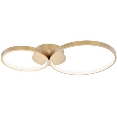 Italux SPL-20452-2-GD LED prisadené stropné svietidlo Maver 30W LED 2000lm 3000-6000K Italux SPL-20452-2-GD LED prisadené stropné svietidlo Maver 30W LED 2000lm 3000-6000K