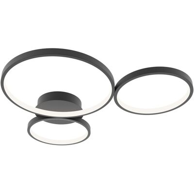 Italux SPL-20452-3-BK LED prisadené stropné svietidlo Maver 40W LED 2100lm 3000-6000K Italux SPL-20452-3-BK LED prisadené stropné svietidlo Maver 40W LED 2100lm 3000-6000K