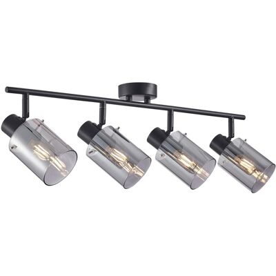 Italux SPL-5581-4-BK-SG bodové stropné svietidlo Sardo 4x40W E14 Italux SPL-5581-4-BK-SG bodové stropné svietidlo Sardo 4x40W E14