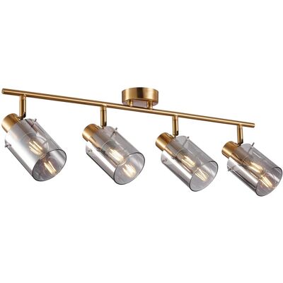Italux SPL-5581-4-BRO-SG bodové stropné svietidlo Sardo 4x40W E14 Italux SPL-5581-4-BRO-SG bodové stropné svietidlo Sardo 4x40W E14