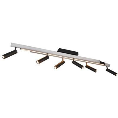 Trio T648310705 LED prisadené stropné svietidlo ZENO 18+6x5,5W integrovaný LED zdroj 2200lm 2700-6500K Trio T648310705 LED prisadené stropné svietidlo ZENO 18+6x5,5W integrovaný LED zdroj 2200lm 2700-6500K