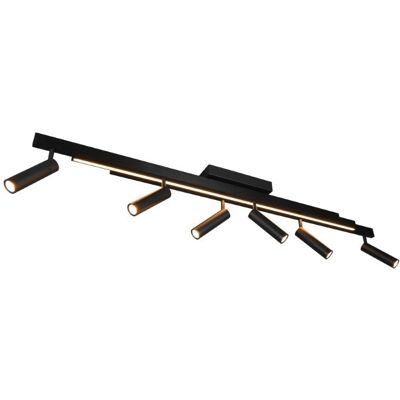 Trio T648310732 LED prisadené stropné svietidlo ZENO 18+6x5,5W integrovaný LED zdroj 2200lm 2700-6500K Trio T648310732 LED prisadené stropné svietidlo ZENO 18+6x5,5W integrovaný LED zdroj 2200lm 2700-6500K