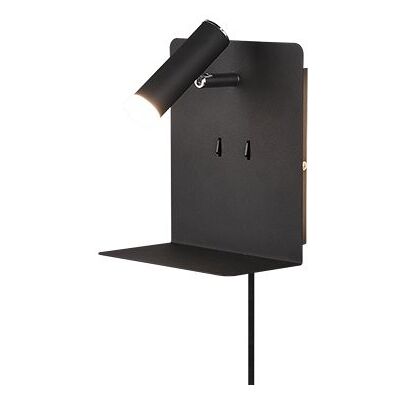 TRIO 222570232 Element nástenné svietidlo LED 1x3W 240L 3000K USB port TRIO 222570232 Element nástenné svietidlo LED 1x3W 240L 3000K USB port