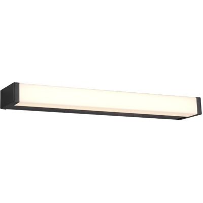 Trio 283814232 LED nástenné svietidlo Fabio 1x6W 700lm 3000K IP44 - čierna Trio 283814232 LED nástenné svietidlo Fabio 1x6W 700lm 3000K IP44 - čierna