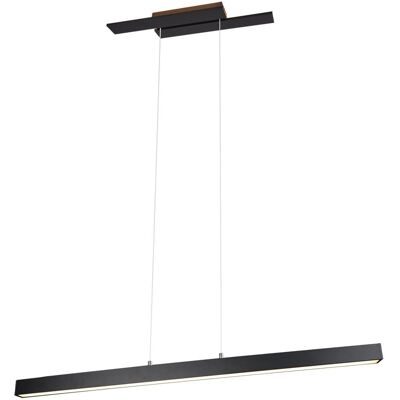 Trio 375510432 LED závesné stropné svietidlo Belfast 1x44W 4400lm 3000K IP20 - 3 fázové stmievanie, horné / dolné osvetlenie, nepriame svetlo, čierna Trio 375510432 LED závesné stropné svietidlo Belfast 1x44W 4400lm 3000K IP20 - 3 fázové stmievanie, horné / dolné osvetlenie, nepriame svetlo, čierna