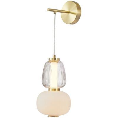 Italux WL-98374-18W-GD LED nástenné svietidlo Eris 18W LED 2235lm 3000K Italux WL-98374-18W-GD LED nástenné svietidlo Eris 18W LED 2235lm 3000K
