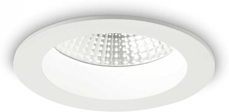 Ideal Lux 193458 LED zápustné stropné bodové svietidlo Basic accent 1x10W   1000L   3000K   IP44 - biela