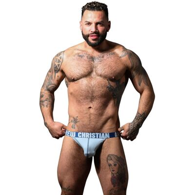 Pánske jocksy Andrew Christian modre ALMOST NAKED (93595-PWBL) S Pánske jocksy Andrew Christian modre ALMOST NAKED (93595-PWBL) S