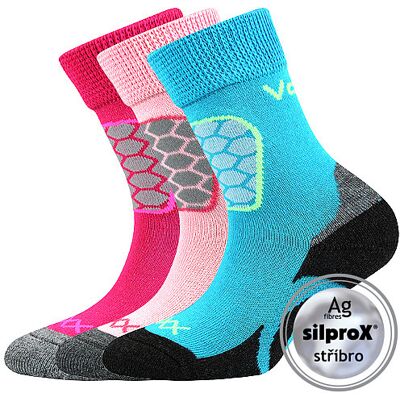 3PACK detské ponožky Voxx viacfarebné (solaxik-mix-B) 20/24 3PACK detské ponožky Voxx viacfarebné (solaxik-mix-B) 20/24