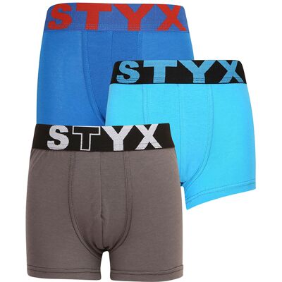 3PACK detské boxerky Styx športová guma viacfarebné (3GJ10379) 4-5 let 3PACK detské boxerky Styx športová guma viacfarebné (3GJ10379) 4-5 let