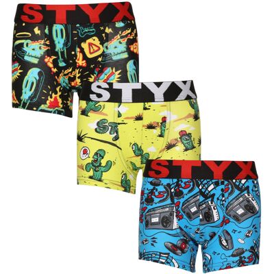 3PACK detské boxerky Styx art športová guma viacfarebné (3GJ13188) 4-5 let 3PACK detské boxerky Styx art športová guma viacfarebné (3GJ13188) 4-5 let