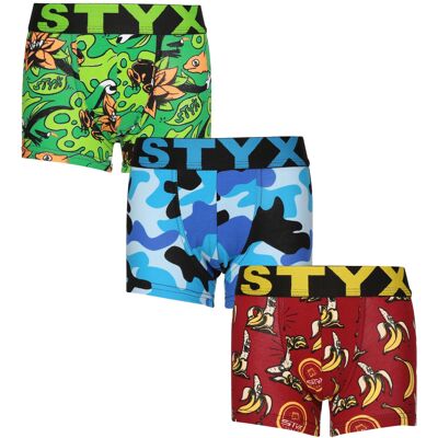3PACK detské boxerky Styx art športová guma viacfarebné (3GJ13970) 6-8 let 3PACK detské boxerky Styx art športová guma viacfarebné (3GJ13970) 6-8 let
