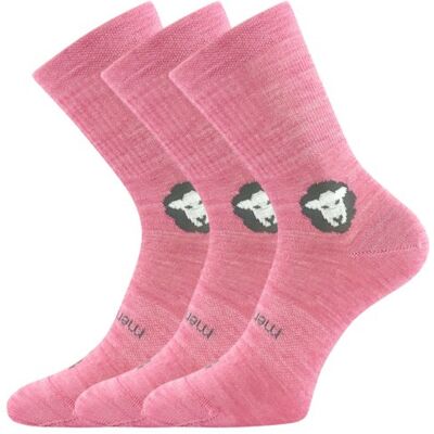 3PACK detské ponožky Voxx merino rúžové (Barefootik merino-pink) 20/24 3PACK detské ponožky Voxx merino rúžové (Barefootik merino-pink) 20/24