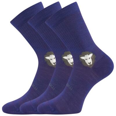 3PACK detské ponožky Voxx merino fialové (Barefootik merino-purple) 35/38 3PACK detské ponožky Voxx merino fialové (Barefootik merino-purple) 35/38