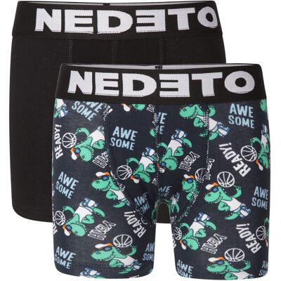 2PACK detské boxerky Nedeto viacfarebné (2NBDV1) 12-14 let 2PACK detské boxerky Nedeto viacfarebné (2NBDV1) 12-14 let