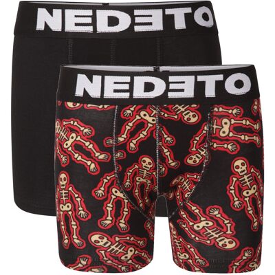 2PACK detské boxerky Nedeto viacfarebné (2NBDV6) 12-14 let 2PACK detské boxerky Nedeto viacfarebné (2NBDV6) 12-14 let