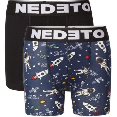 2PACK detské boxerky Nedeto viacfarebné (2NBDV9) 12-14 let 2PACK detské boxerky Nedeto viacfarebné (2NBDV9) 12-14 let