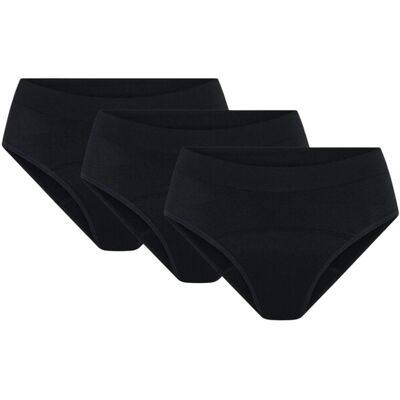 3PACK dievčenské menštruačné nohavičky Modibodi Teen Soft Stretch Seamless Hipster Bikini Moderate (DMKMTSSSHBM) 14-18 let 3PACK dievčenské menštruačné nohavičky Modibodi Teen Soft Stretch Seamless Hipster Bikini Moderate (DMKMTSSSHBM) 14-18 let
