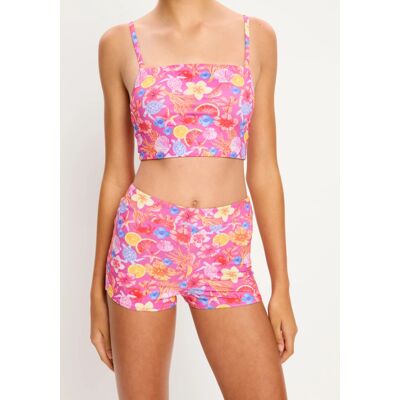 Dievčenské menštruačné plavky Modibodi Marine Teen Swimwear Hi Waist Short Super Tropicana Crush spodný diel (MKMMTSHWSSTC) 8-10 rokov Dievčenské menštruačné plavky Modibodi Marine Teen Swimwear Hi Waist Short Super Tropicana Crush spodný diel (MKMMTSHWSSTC) 8-10 rokov