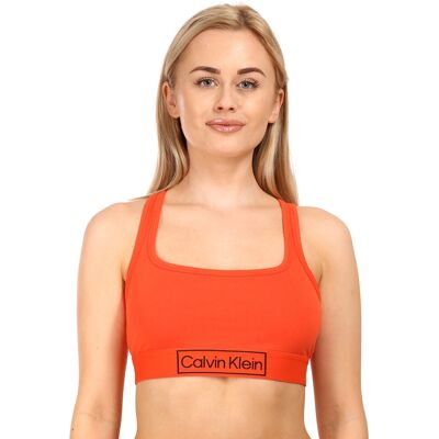 Dámska podprsenka Calvin Klein oranžová (QF6768E-3CI) M Dámska podprsenka Calvin Klein oranžová (QF6768E-3CI) M