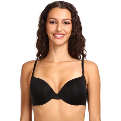 Dámska podprsenka Calvin Klein vystužená s kosticami čierna (QF1739E-001) 70C Dámska podprsenka Calvin Klein vystužená s kosticami čierna (QF1739E-001) 70C