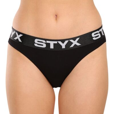 Dámske nohavičky Styx športová guma čierne (IK960) S Dámske nohavičky Styx športová guma čierne (IK960) S