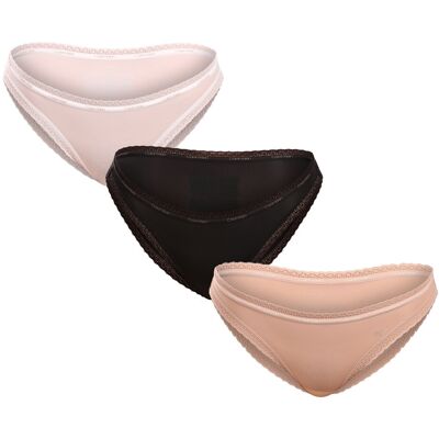 3PACK dámske nohavičky Calvin Klein viacfarebné (QD3804E-FIY) S 3PACK dámske nohavičky Calvin Klein viacfarebné (QD3804E-FIY) S