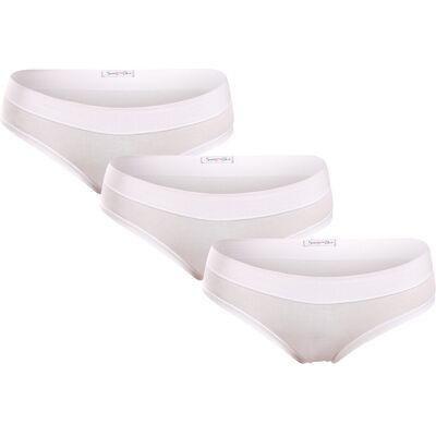 3PACK dámske nohavičky Lovelygirl biele (4999-white) L 3PACK dámske nohavičky Lovelygirl biele (4999-white) L