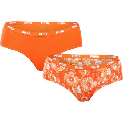 2PACK dámske nohavičky Puma oranžové (701228120 003) S 2PACK dámske nohavičky Puma oranžové (701228120 003) S