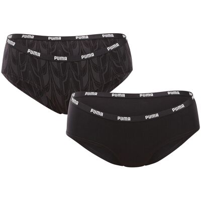 2PACK dámske nohavičky Puma čierné (701228120 001) S 2PACK dámske nohavičky Puma čierné (701228120 001) S
