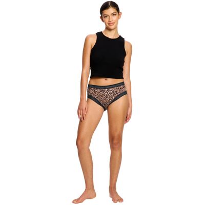 Menštruačné nohavičky Modibodi Sensual Boyleg Light Animalia Brown (MKMSBLAB) XL Menštruačné nohavičky Modibodi Sensual Boyleg Light Animalia Brown (MKMSBLAB) XL