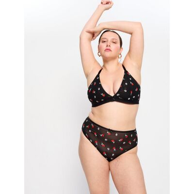 Menštruačné nohavičky Modibodi Intimates V Day Hi Waist Brief Moderate-Heavy Black Rose (MKMIVDHWBMHBR) XL Menštruačné nohavičky Modibodi Intimates V Day Hi Waist Brief Moderate-Heavy Black Rose (MKMIVDHWBMHBR) XL