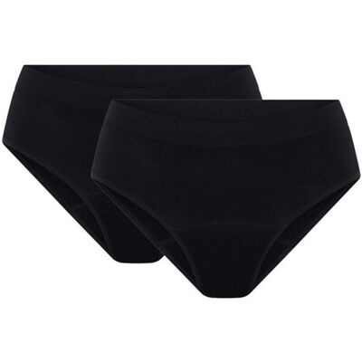 2PACK menštruačné nohavičky Modibodi Soft Stretch Seamless Bikini Brief Moderate (2MKMSSSBBM) S 2PACK menštruačné nohavičky Modibodi Soft Stretch Seamless Bikini Brief Moderate (2MKMSSSBBM) S