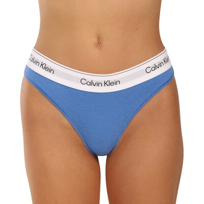 Dámske nohavičky brazilky Calvin Klein modré (QF8522-C2L) L Dámske nohavičky brazilky Calvin Klein modré (QF8522-C2L) L